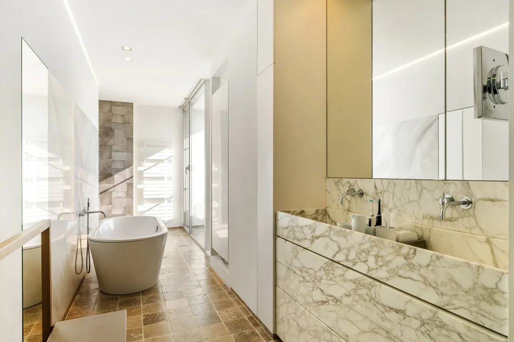 Bathrooms - Modern Villa with Wellness Area in Dessel
