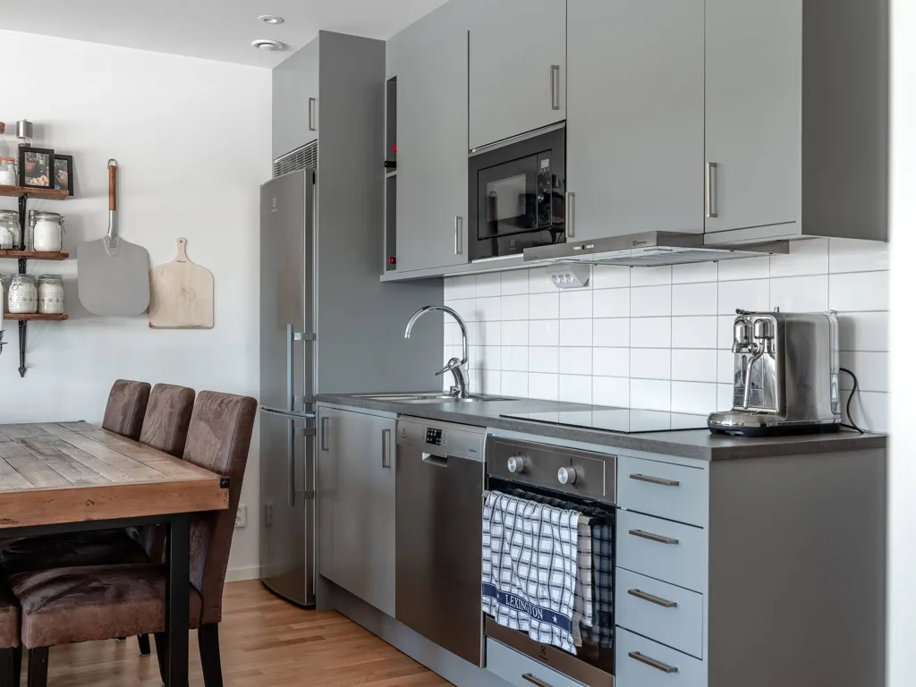 Cuisine - Apartment with Ski Lift Access in Stöten