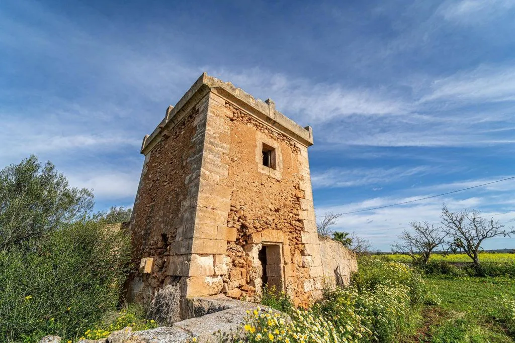 Exterior - Rustic Plot with Traditional Buildings in Campos