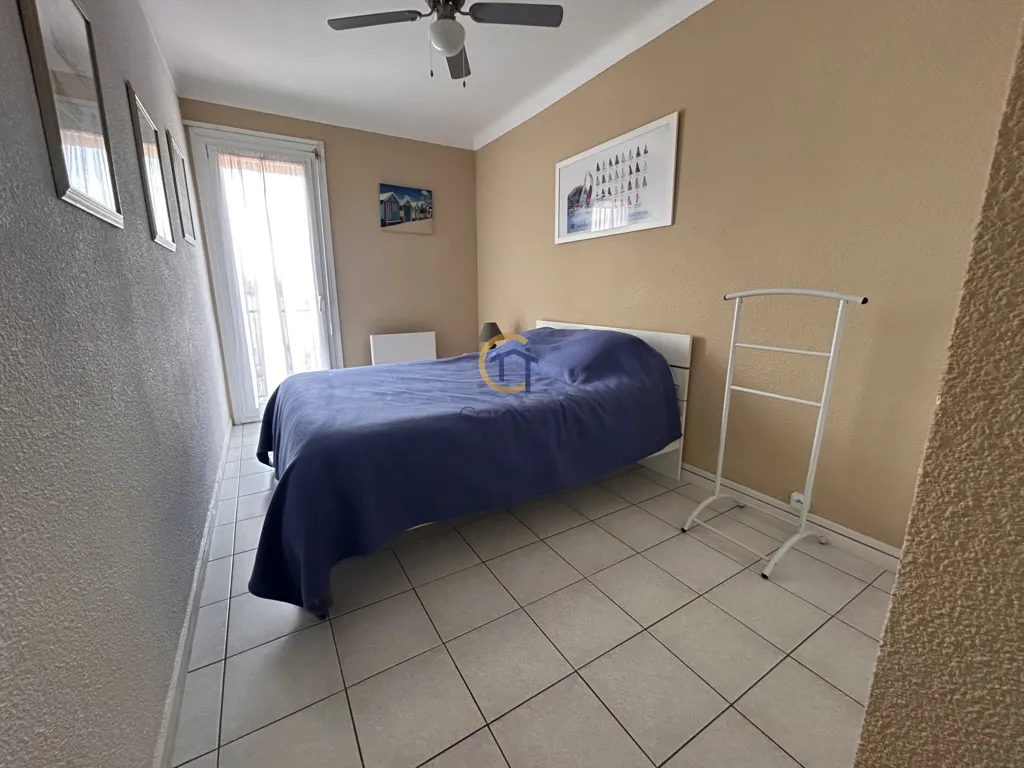 Chambres - Appartement 4 Pièces avec Balcons à Canet-en-Roussillon