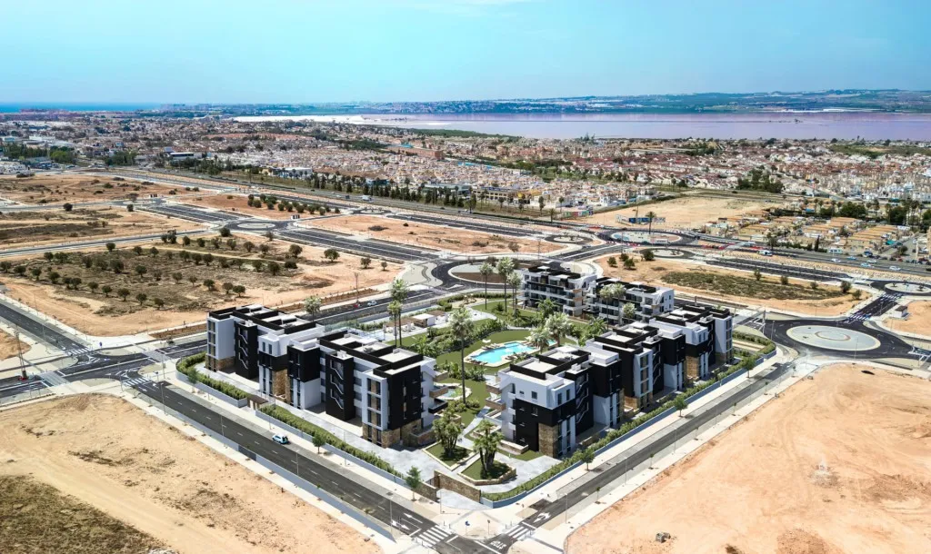 Vue aérienne - Residential with Private Pool in Torrevieja