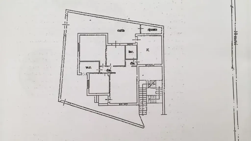 Plan - Apartment Villa with Verandas in Castelvetrano