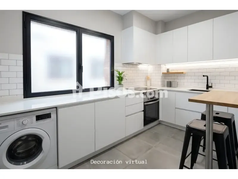 Köök - Apartment with Terrace in Central Location