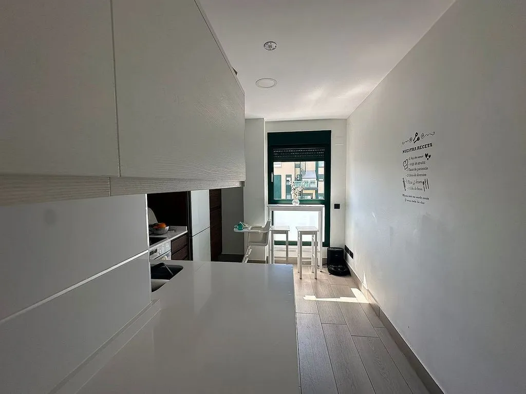 Köök - Penthouse with Pool in Arganda del Rey