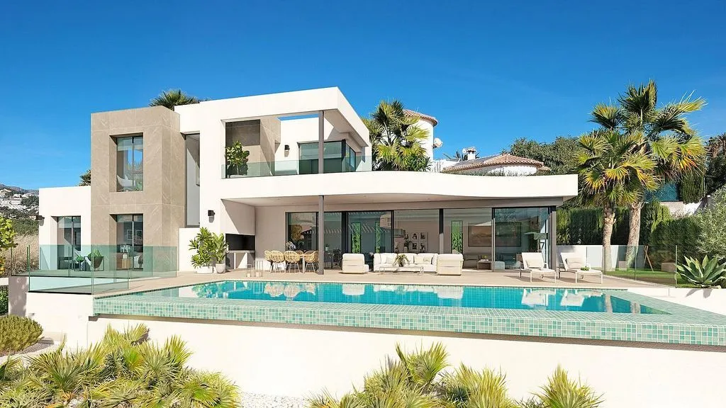 Piscine - Independent Villa with Pool in Calpe