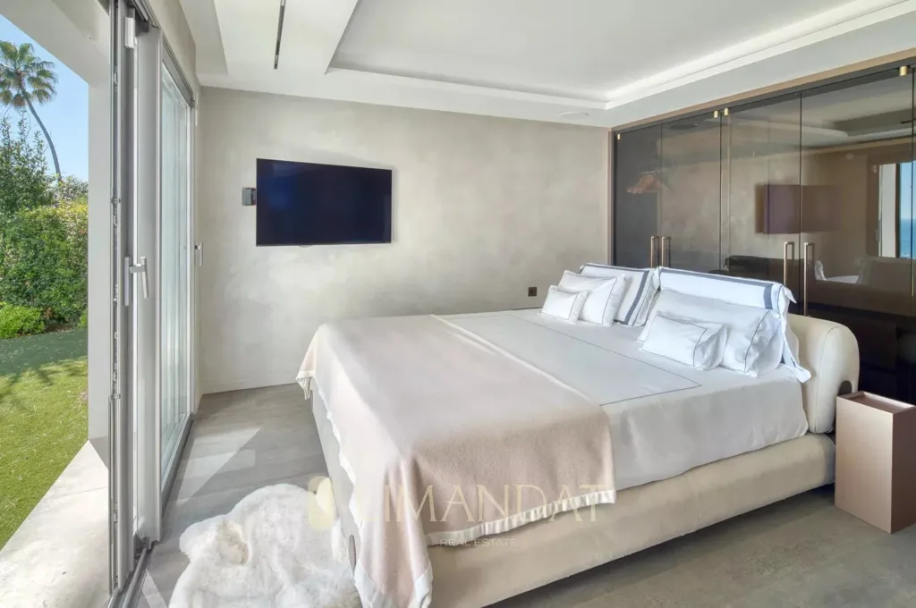 Chambres - Villa de luxe avec vue mer à Cannes