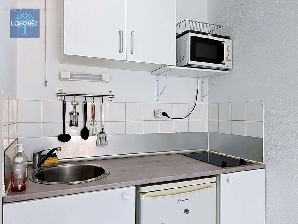 Köök - Studio with Central Location in Lyon