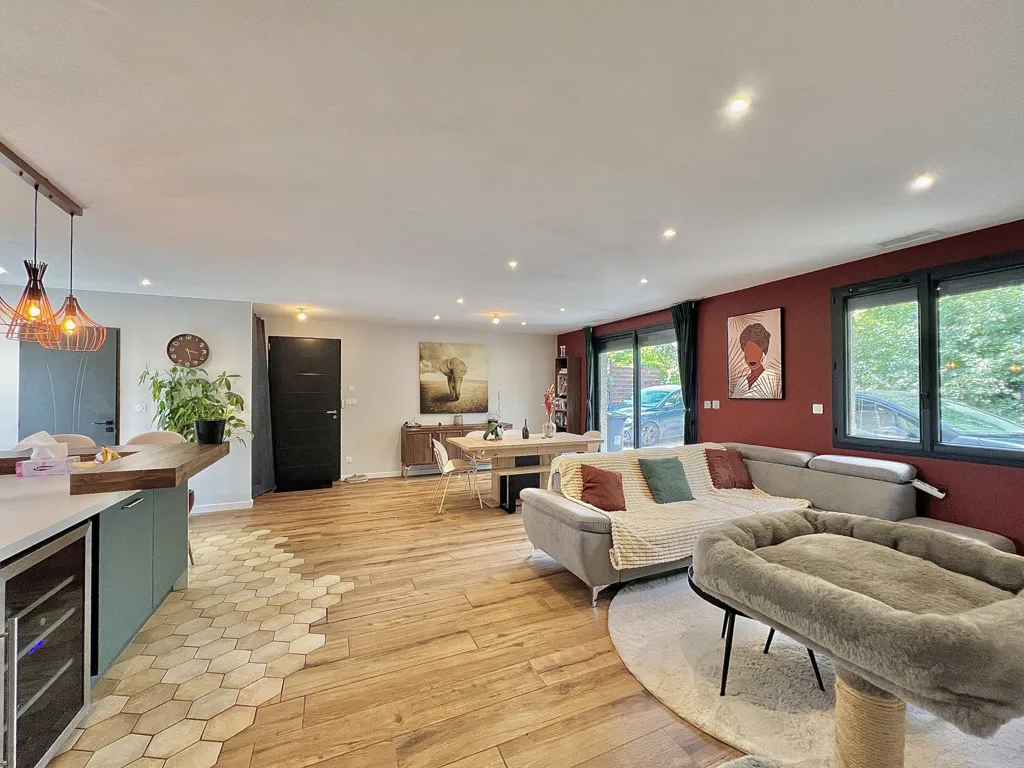 Living Room - Renovated House with Pool Potential in Tignieu-Jameyzieu
