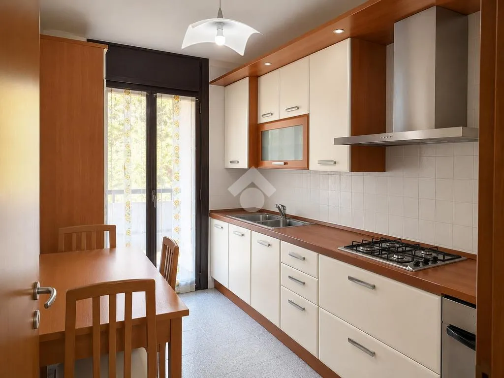 Cuisine - Bright 2-Bedroom Apartment with Balcony in Basiglio