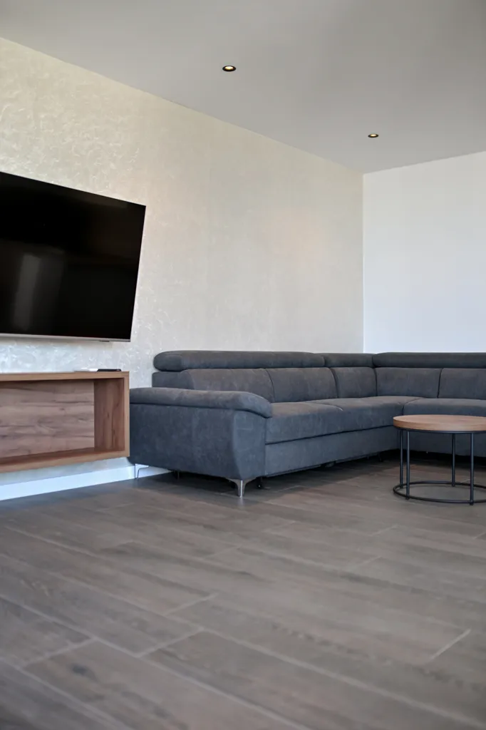 Séjour - Luxury Apartment with Sea View in Sukošan