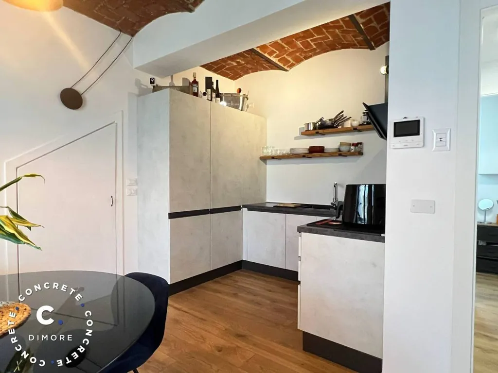 Köök - Ground Floor Apartment with Private Garden in Chieri