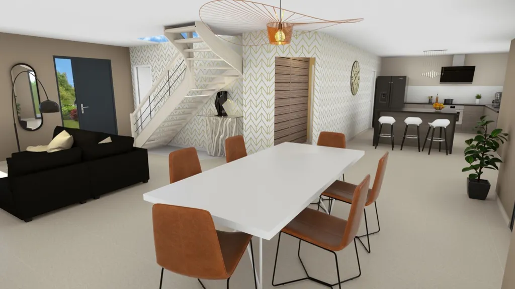 New Build House with Forest View in Noiseau
