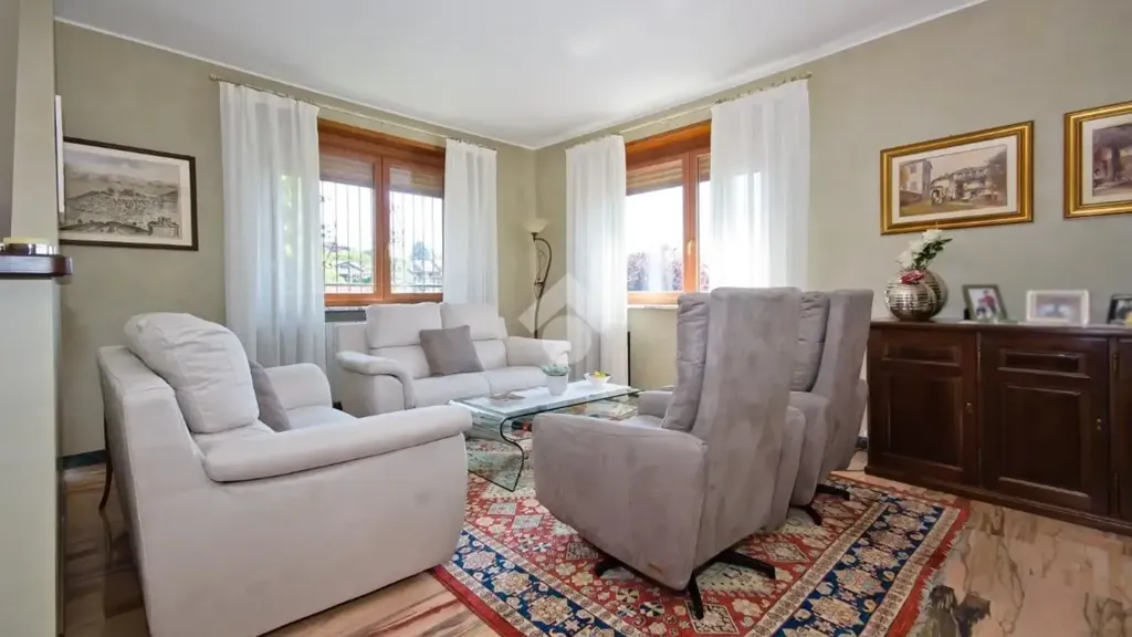 Séjour - Villa with Panoramic Terraces in Pecetto Torinese