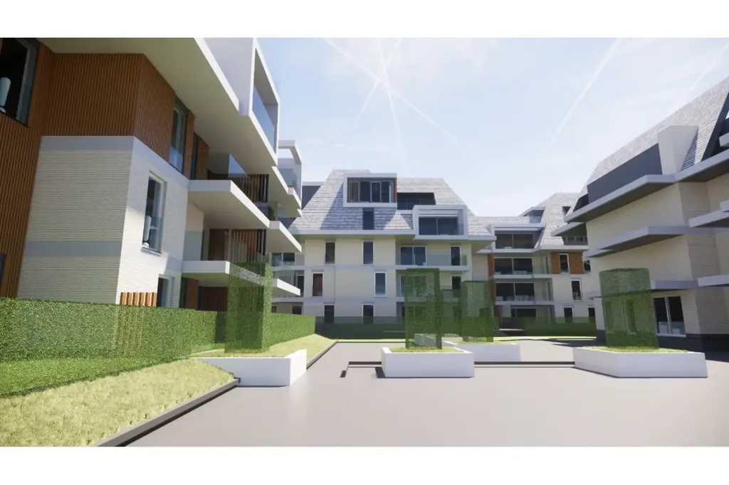 New Apartment with Spacious Terrace in Nieuwpoort