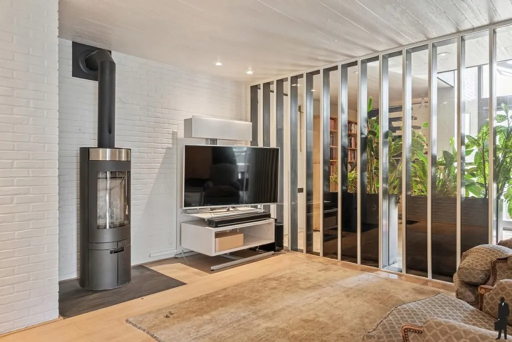 Séjour - Architectenwoning avec Piscine à Turnhout