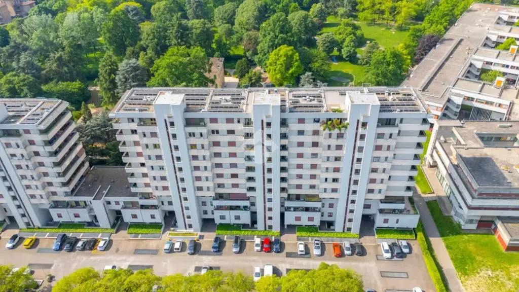 Aerial - Rusticated Apartment with Panoramic View in Reggio Emilia