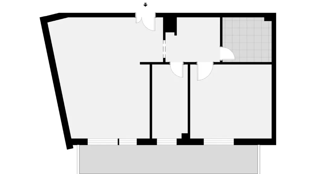 Plan - Apartment with Balcony in Ancona