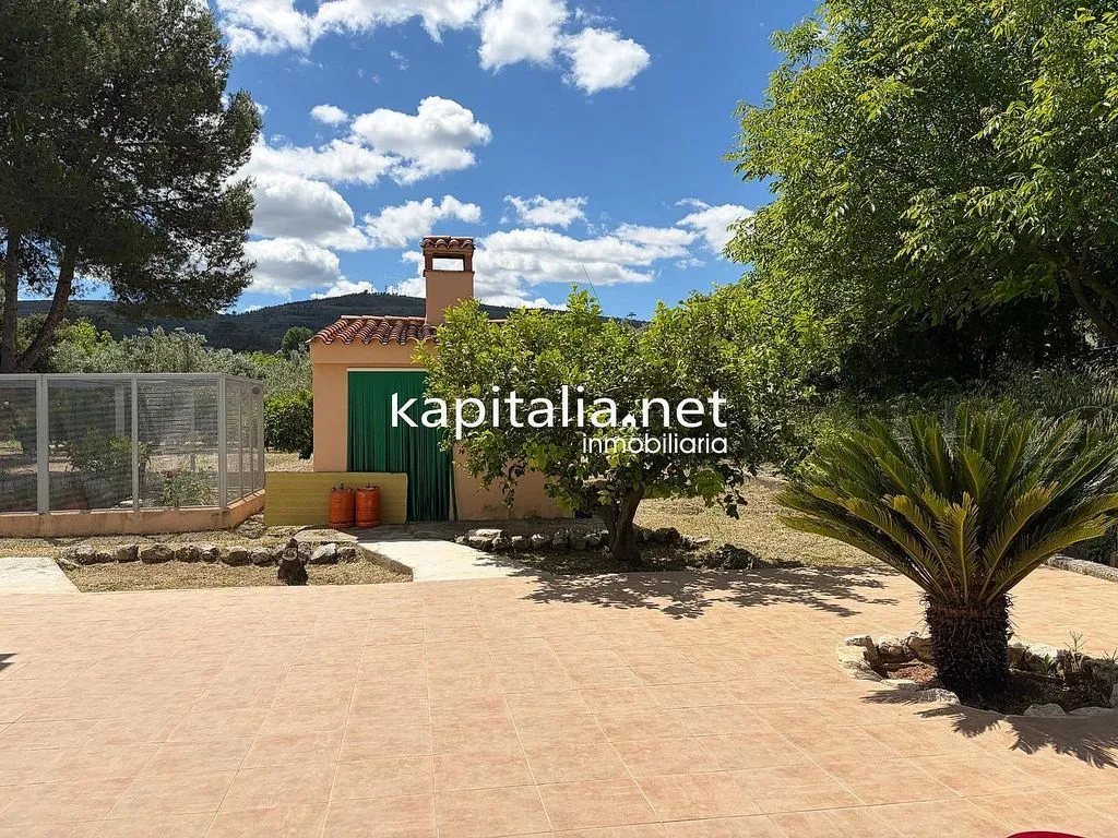 Terrass - Chalet with Garden and Garage in Ontinyent
