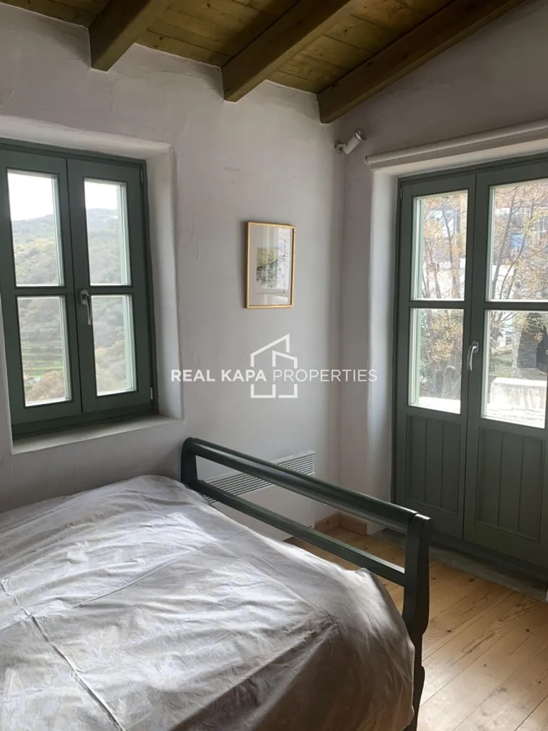 Camere da letto - Historic House with Panoramic Views in Ioulida, Kea