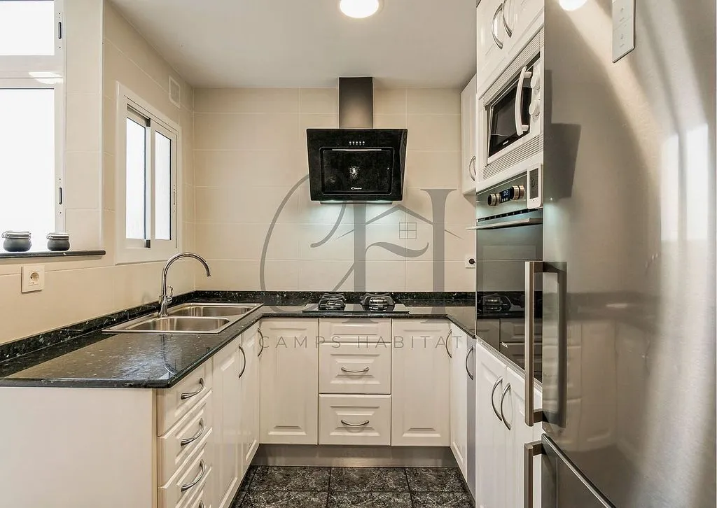 Kitchen - Apartment with Sea View in Roses, Castellbell