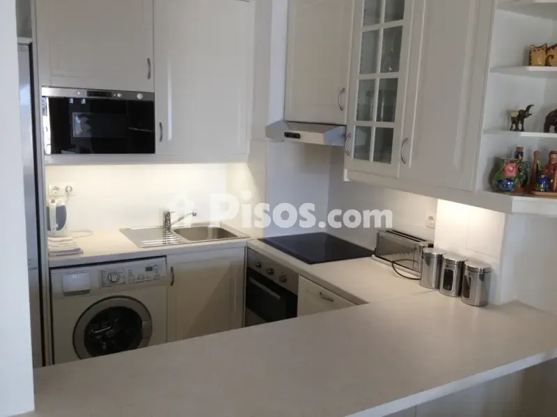 Köök - Penthouse with Sea View in Estepona