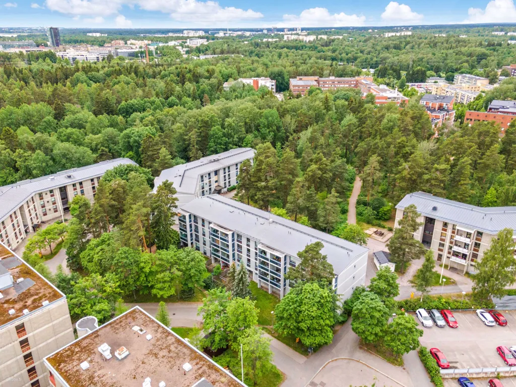 Vista aerea - Apartment with Balcony in Pohjois-Haaga, Helsinki