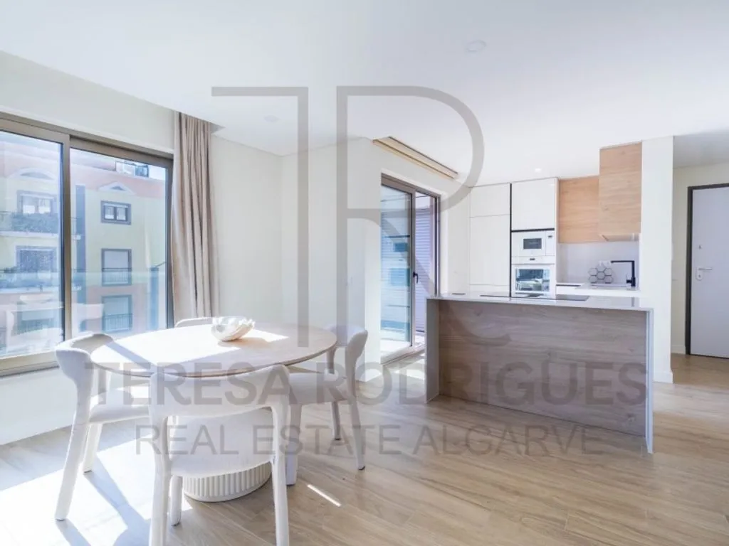 Köök - Luxury Flat with Balcony in Loulé