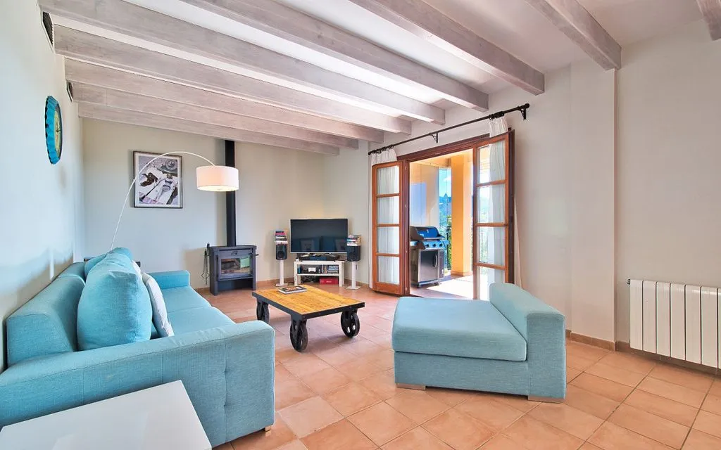 Living Room - Luxury Villa with Pool and Sauna in Calvià