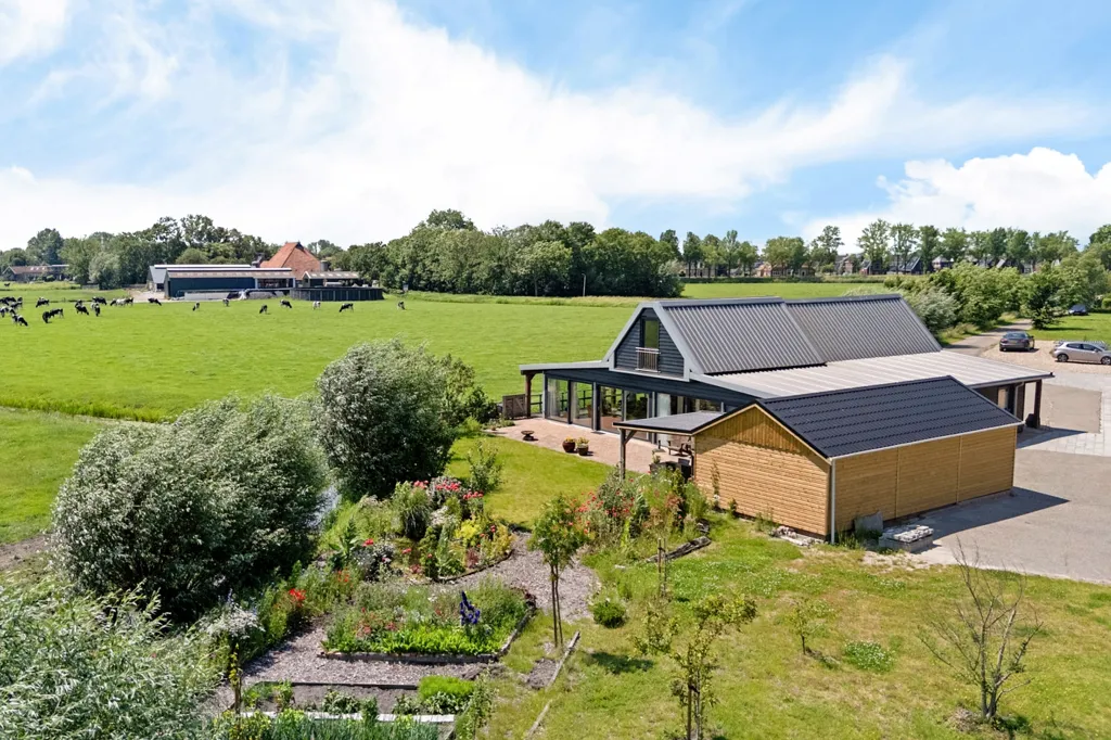 Vue aérienne - Luxury Semi-Bungalow with Garden in Wytgaard