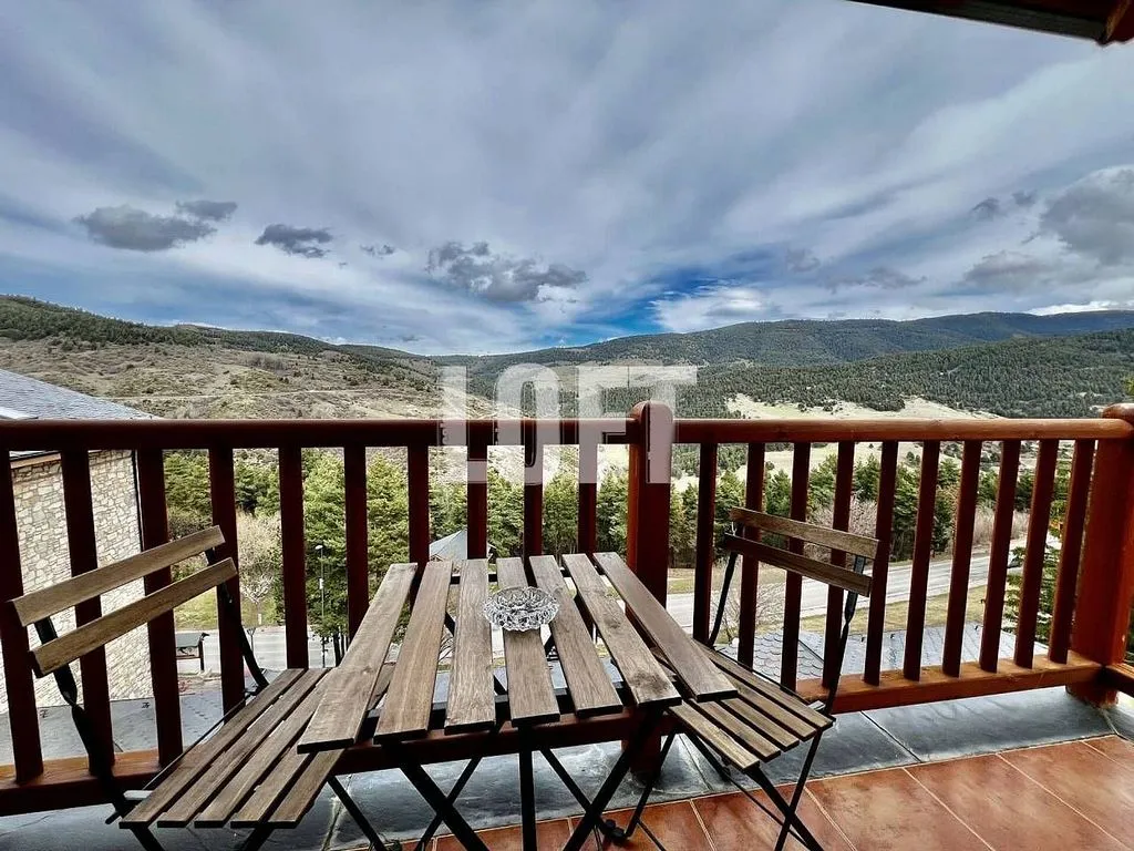 Balcon - Duplex Apartment with Pool in Alp