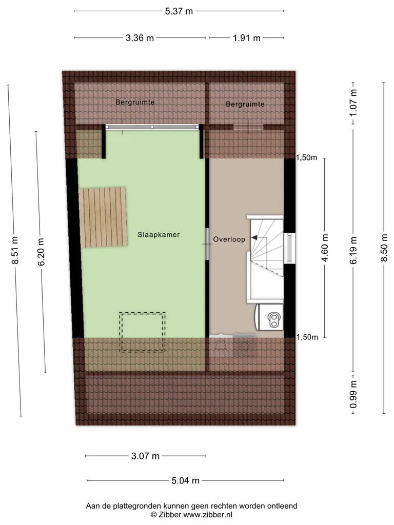 Plaan - Corner House with Private Driveway in Hoorn