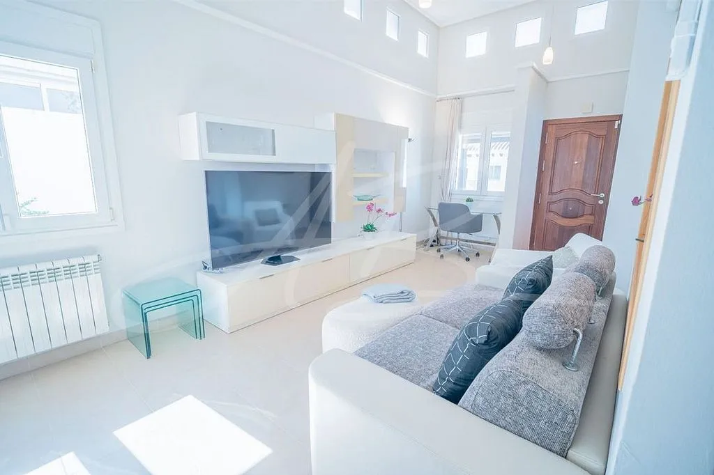 Living Room - Chalet with Garden and Terrace in Mar Menor Golf