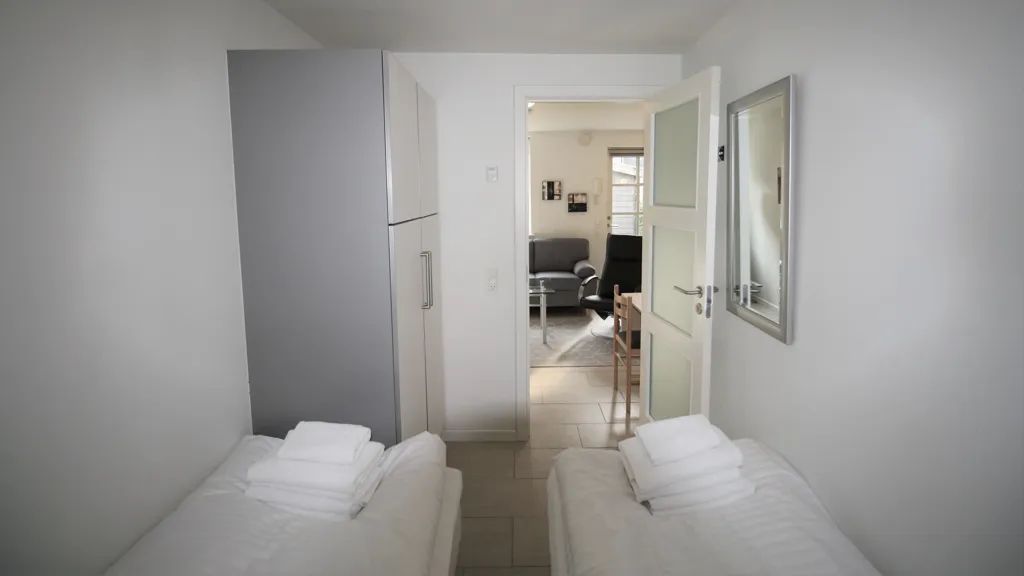 Chambres - One-Bedroom Apartment with Garden Access in Aarhus C