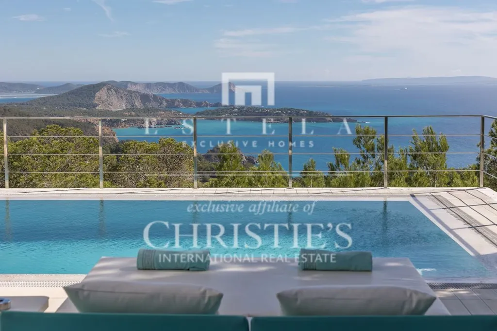 Piscine - Modern Villa with Sea View in Es Cubells