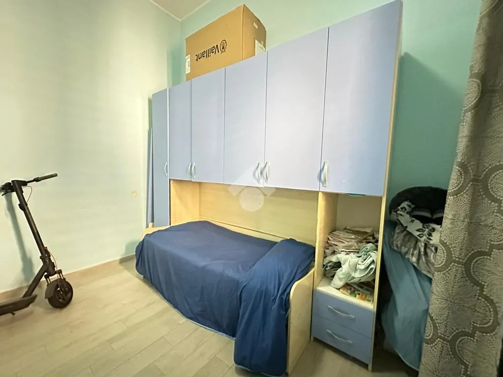Bedrooms - Rustic Apartment with Balcony in Palermo