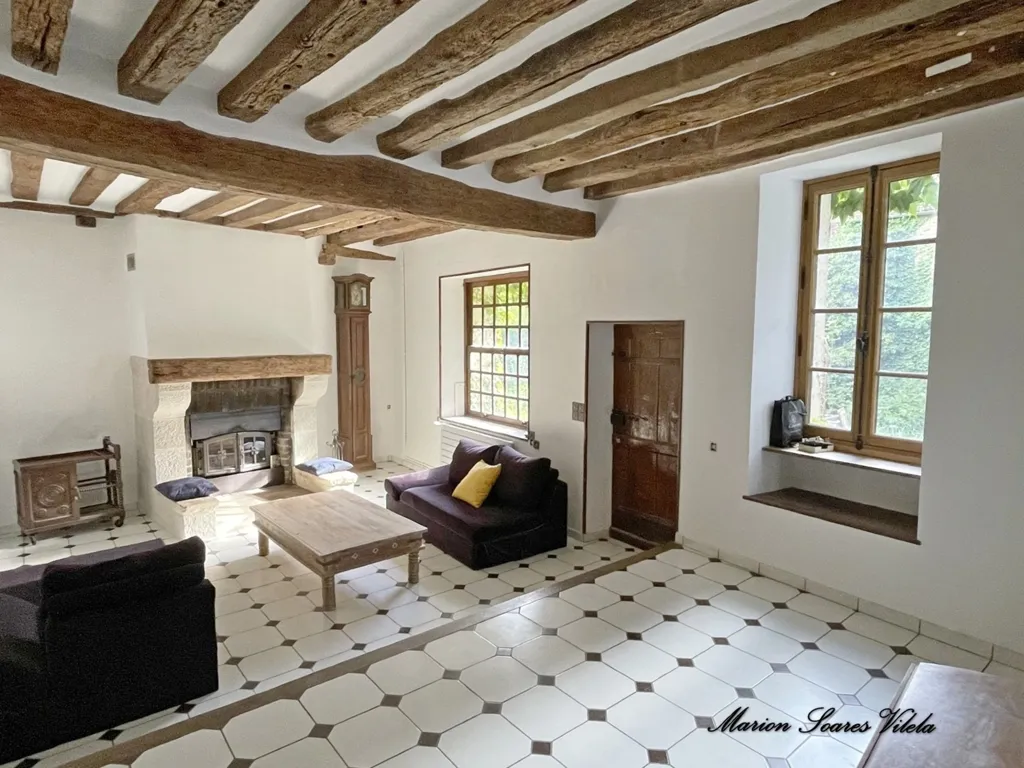 Soggiorno - Charming Property with Two Homes in Chaumes-en-Brie