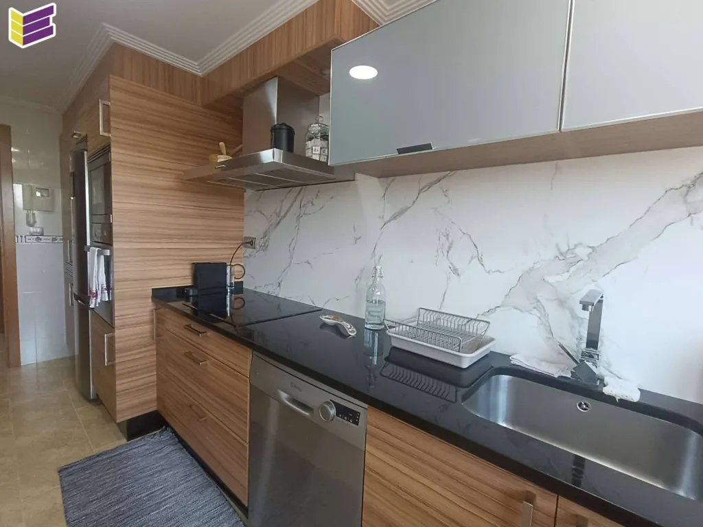 Cuisine - Exterior Flat with Garden in Ponteareas