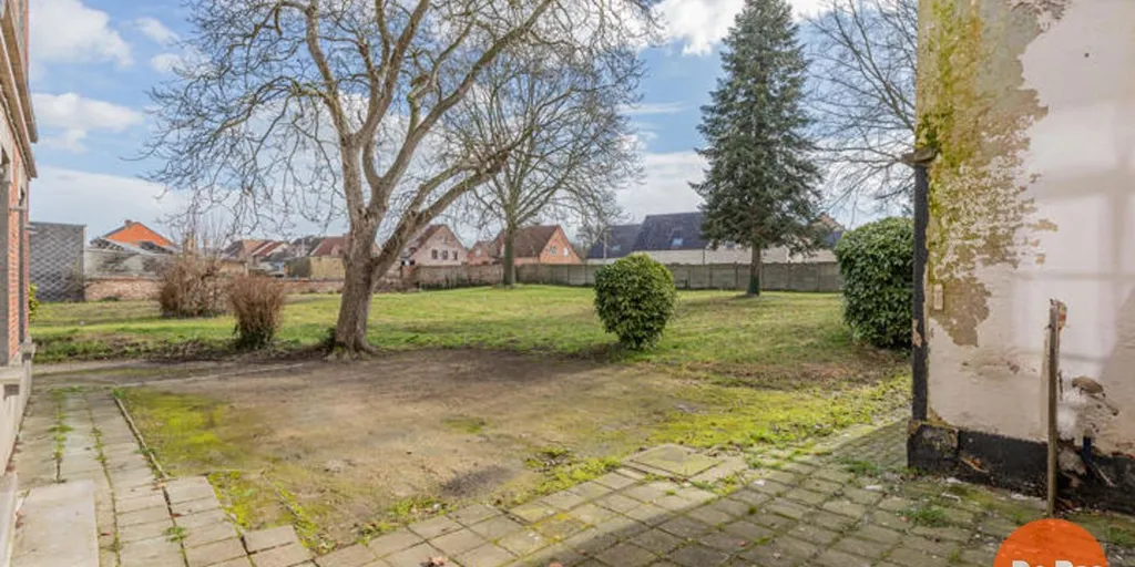 Jardin - Herenhuis avec Possibilités Pratiques au Centre d'Erpe-Mere