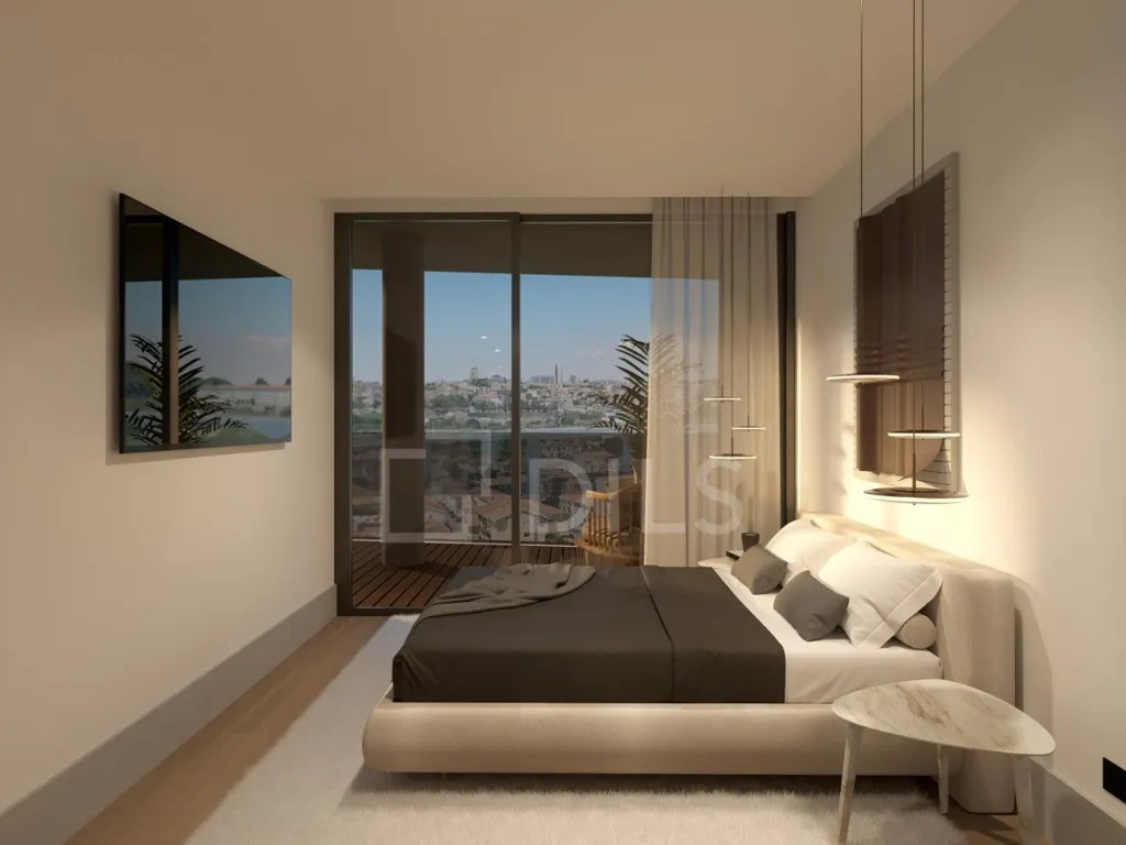 Chambres - Studio Apartment with River View in Vila Nova de Gaia