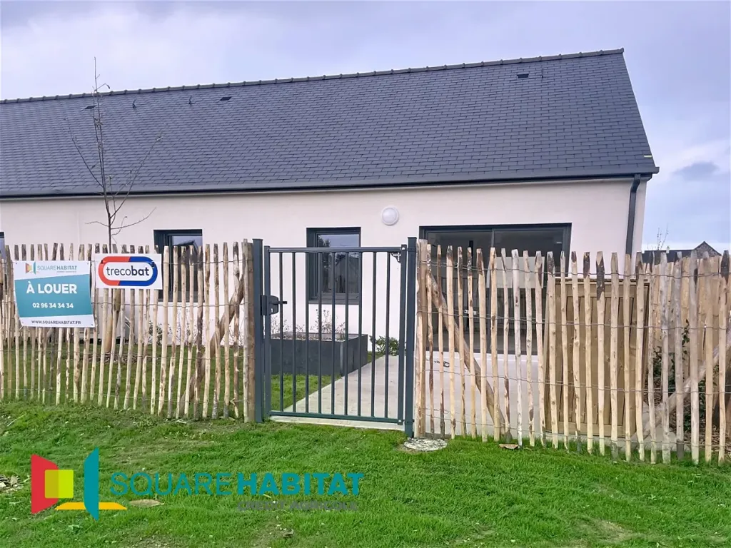 Extérieur - Maison Neuve pour Seniors avec Terrasse à Frehel