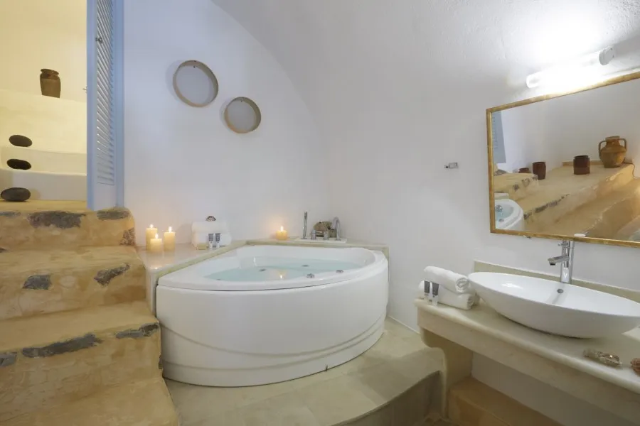 Bagni - Villa with Sea View in Santorini