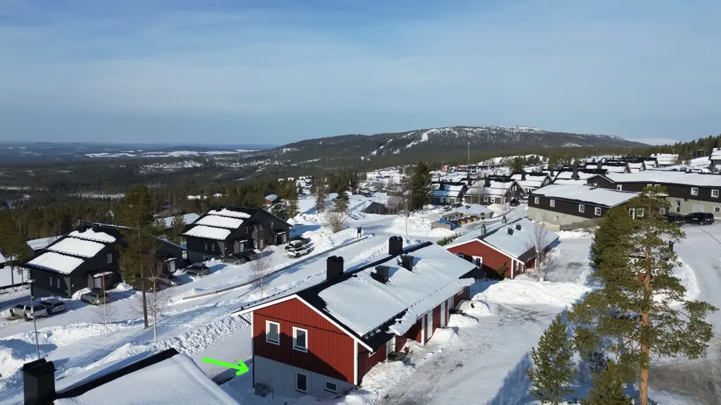 Õhuvaade - Apartment with Ski Storage in Idre Fjäll
