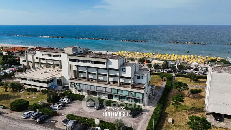 Aerial - Seafront Apartment with Balcony in Fano