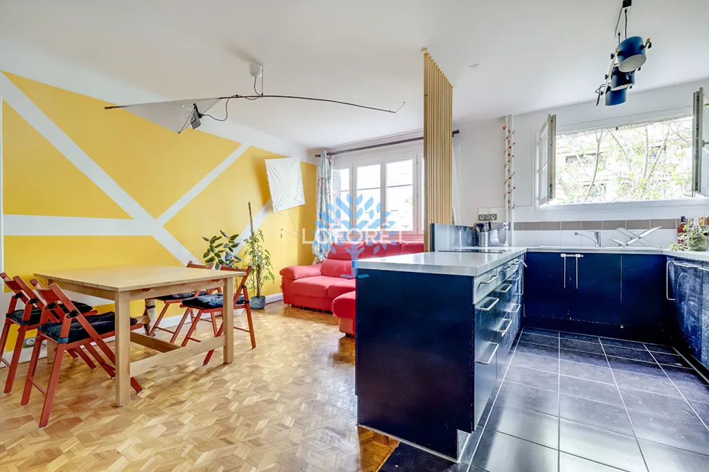 Köök - 3-Piece Flat with Balcony in Paris 4th
