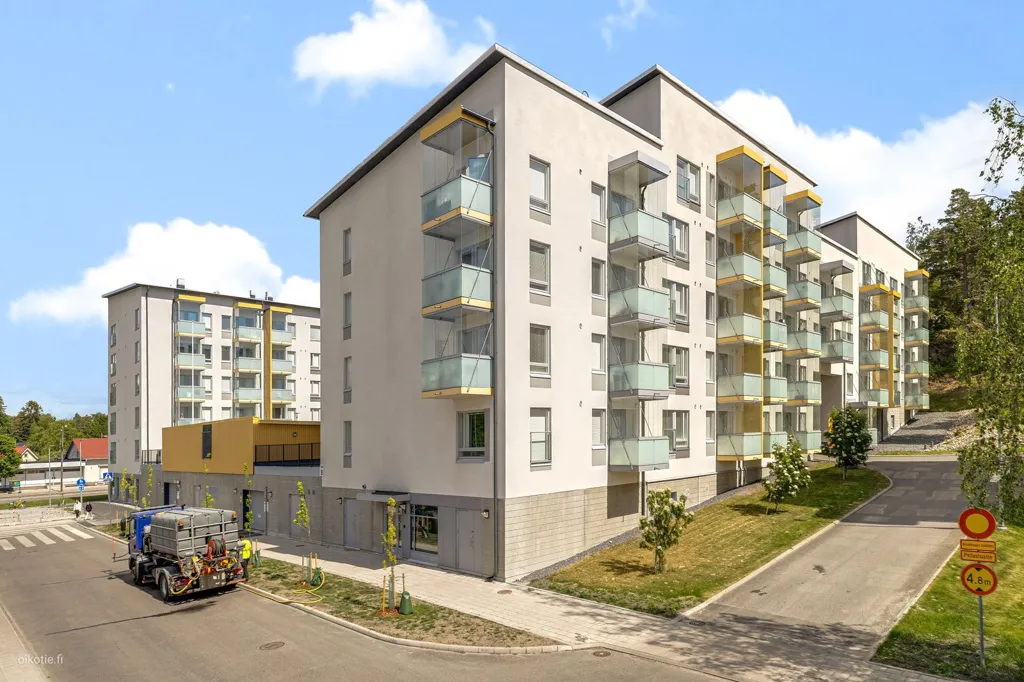 Extérieur - Modern Studio with Balcony in Turku's Pääskyvuori
