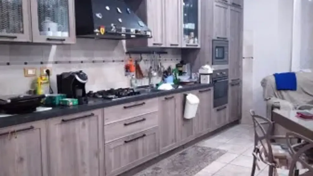 Cuisine - Rustic-Style Apartment with Sea View in La Spezia