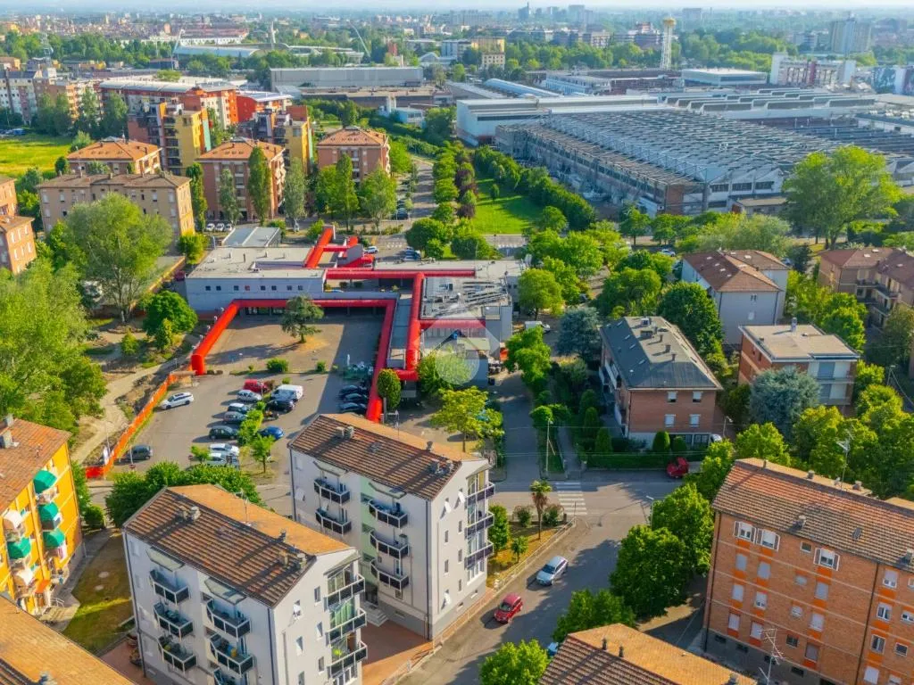 Vue aérienne - Modernised 3-Room Apartment in Sacca, Modena