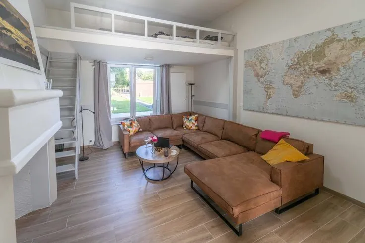 Séjour - Chambre dans Colocation avec Salle de Sport à Louvain-la-Neuve