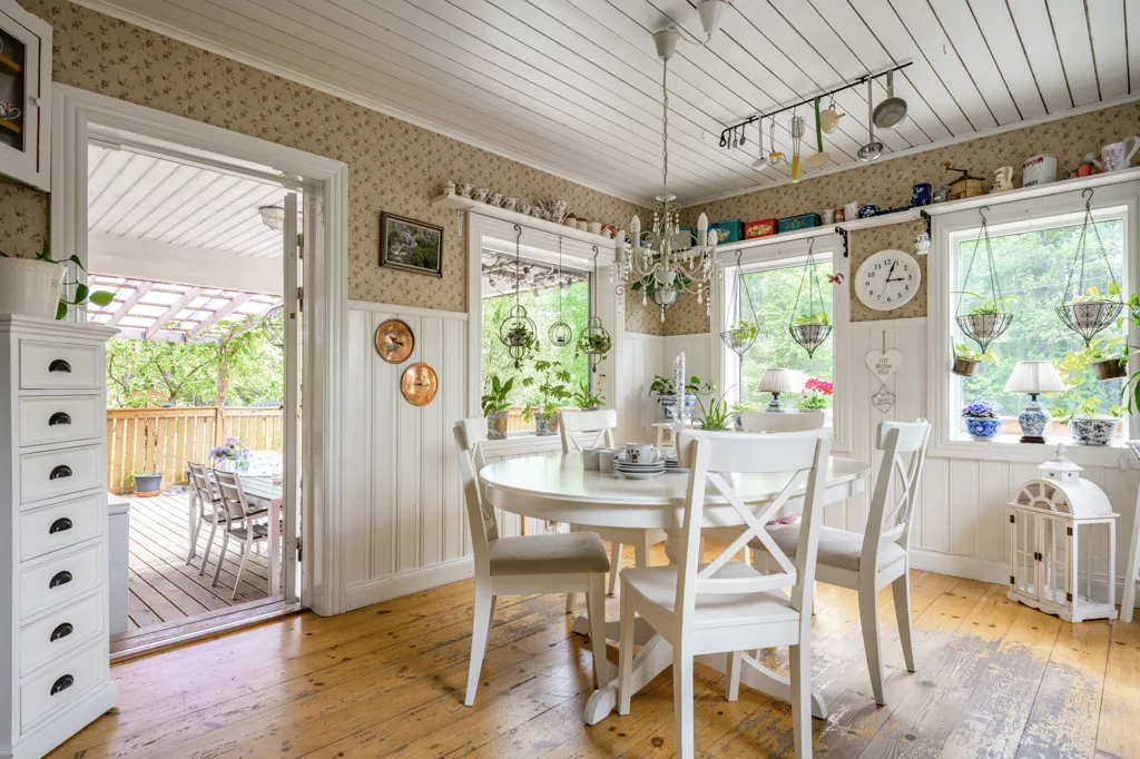 Salle à manger - Spacious Villa with Garden in Grödby