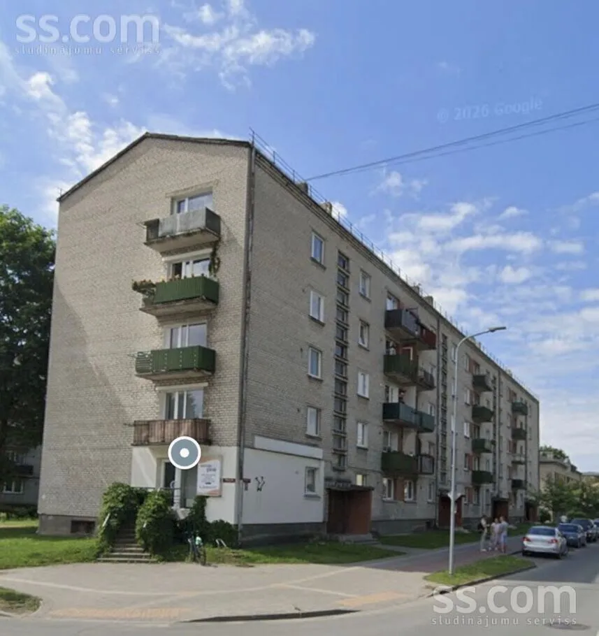 Exterior - One-Bedroom Flat with Balcony in Jelgava Centre